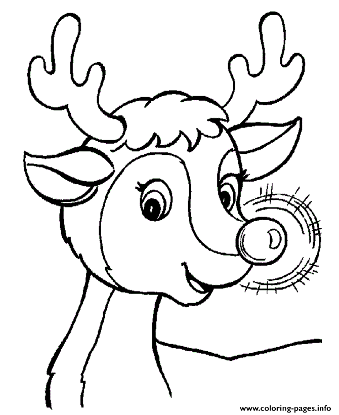 Christmas December Coloring Pages Printable