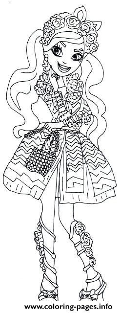 Spring Unsprung Kitty Chesire High Coloring Pages Printable Thronecoming
