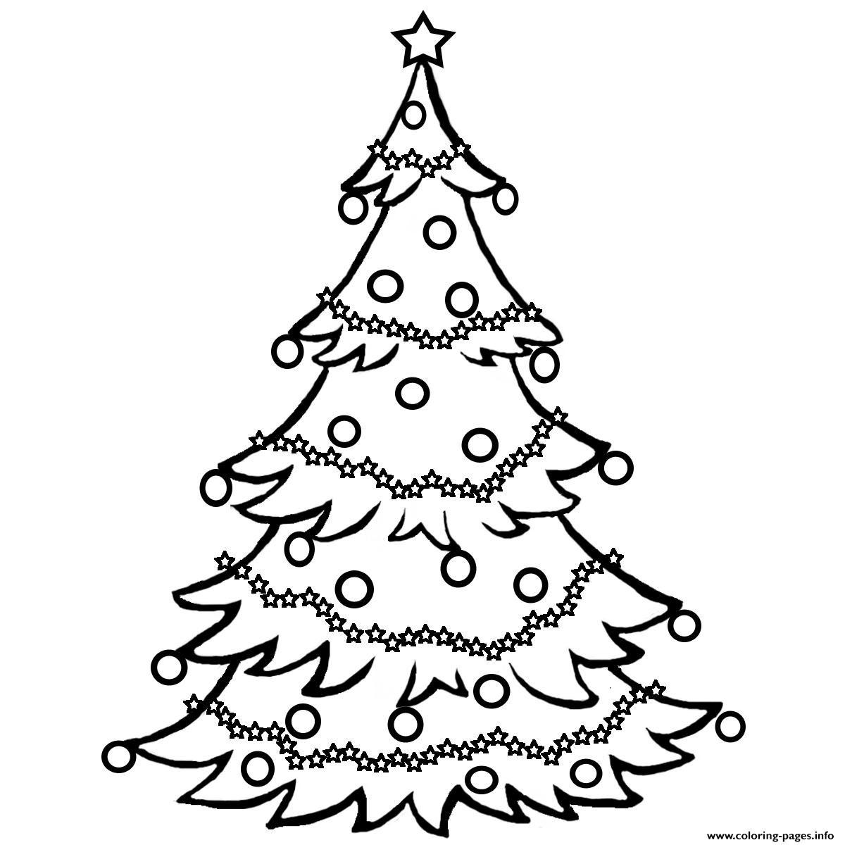 Xmas Tree Free Printable