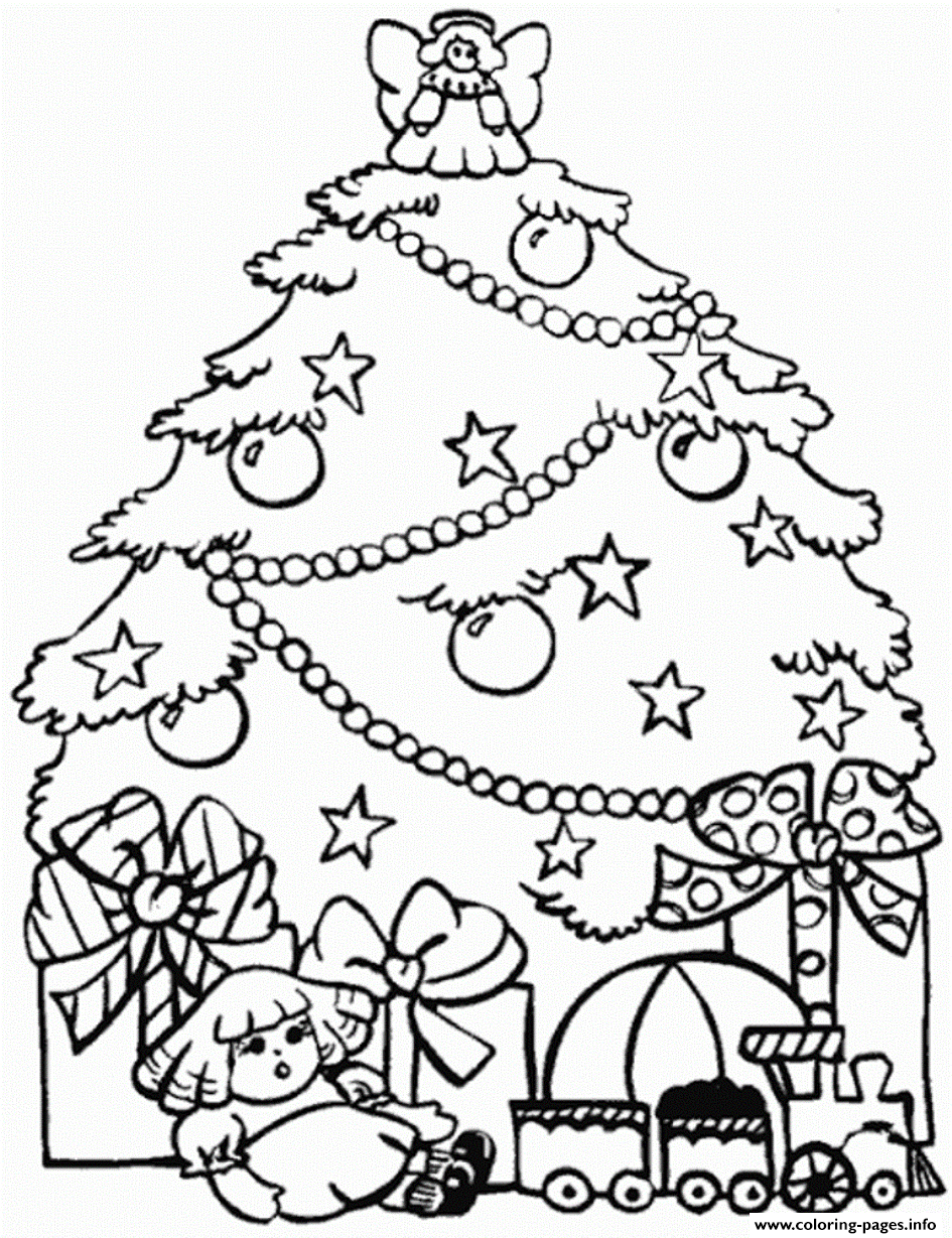Presents And Christmas Tree S For Kids Printable229a coloring pages