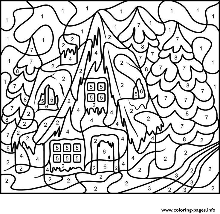 color-by-number-adults-house-free-coloring-pages-printable