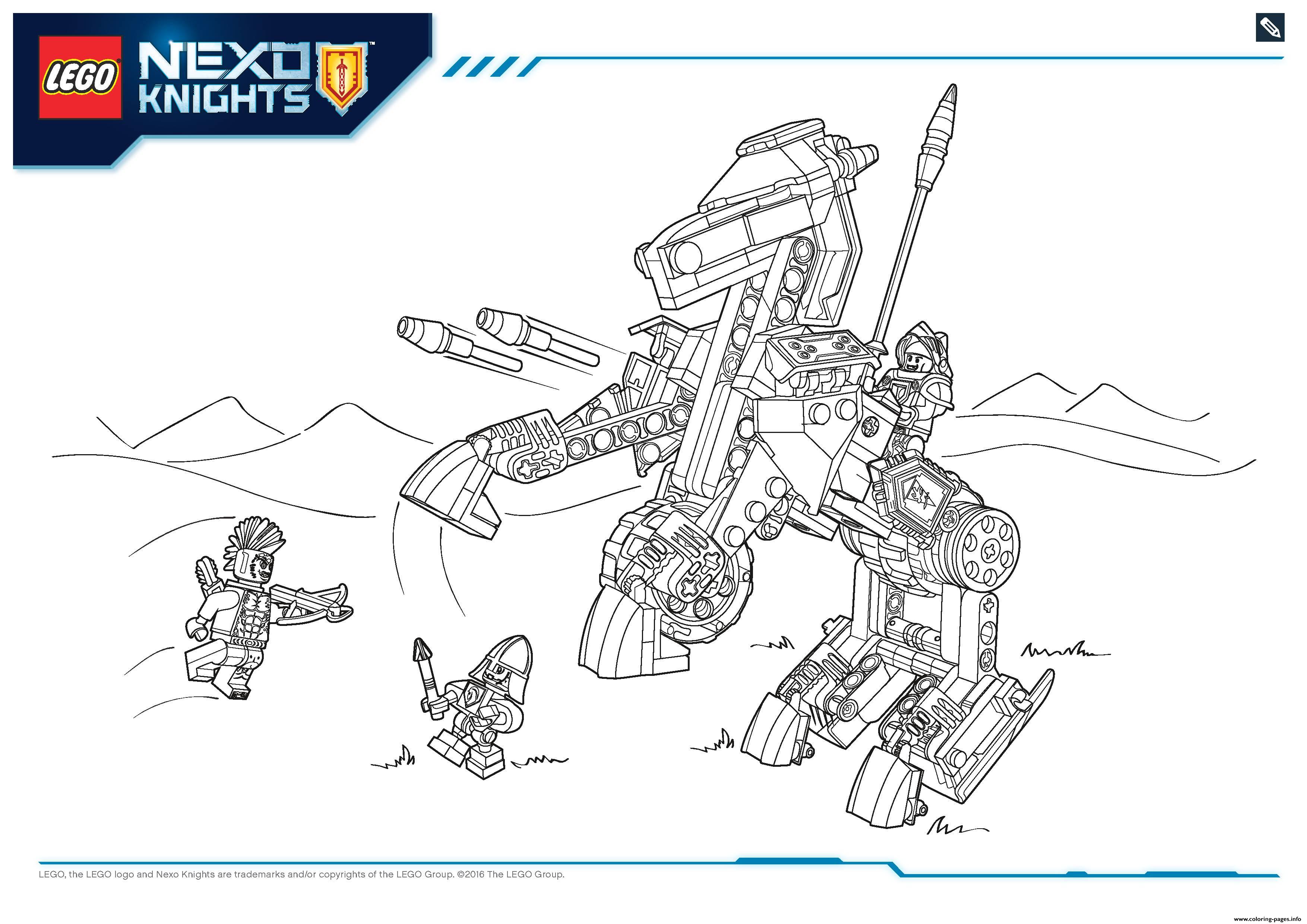 Lego Nexo Knights file page3 coloring pages