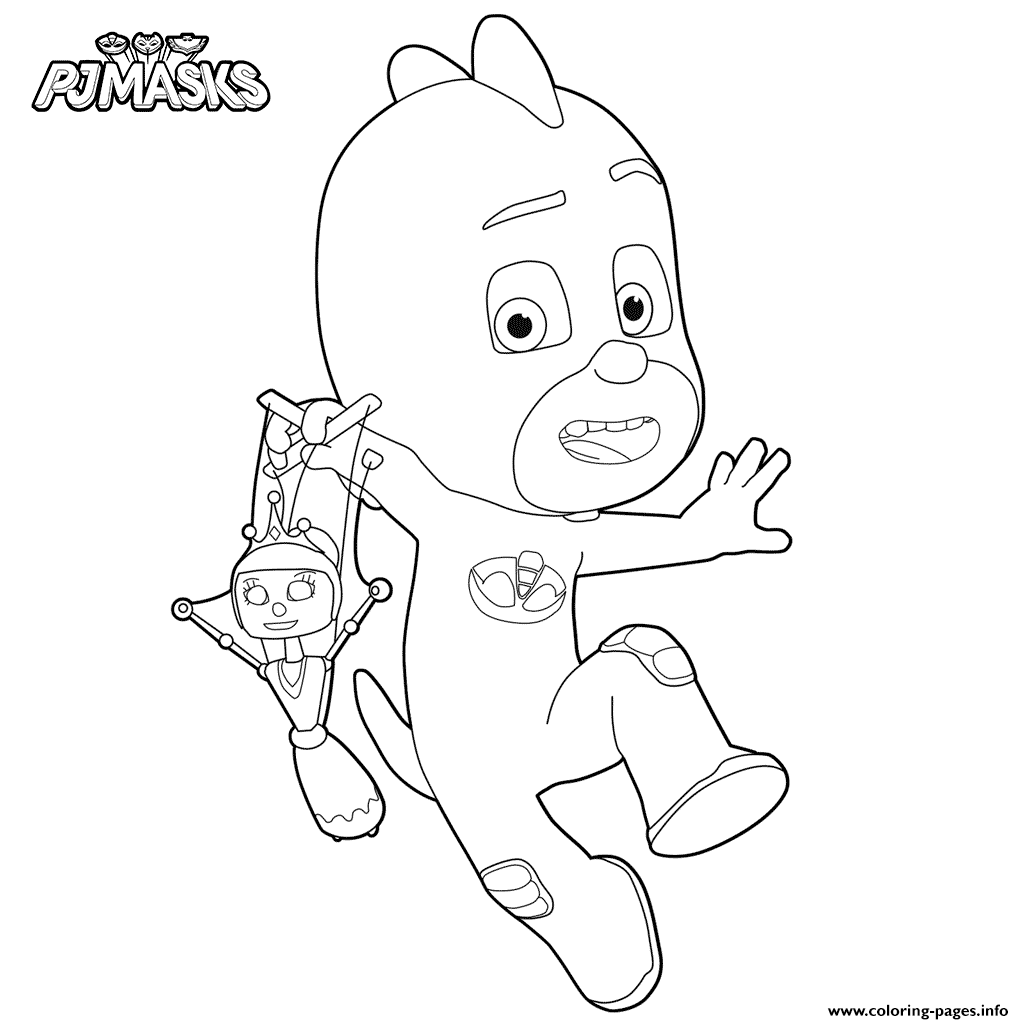 PJ Mask Coloring Pictures Coloring Pages Printable