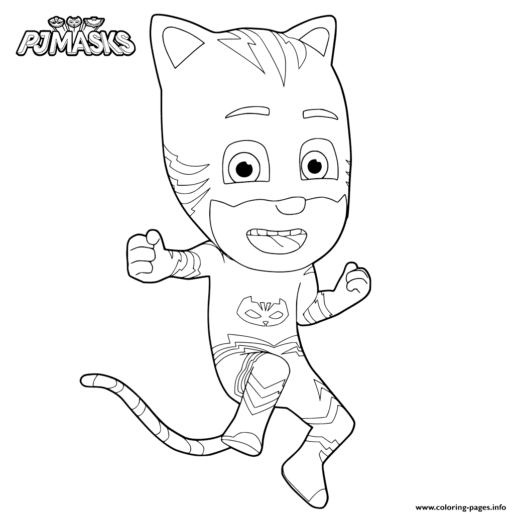 Catboy Pages Coloring Pages