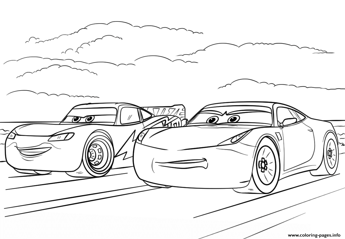mcqueen and ramirez from cars 3 disney