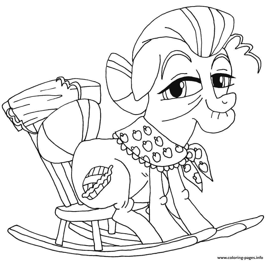 Granny Smith My Little Pony coloring pages