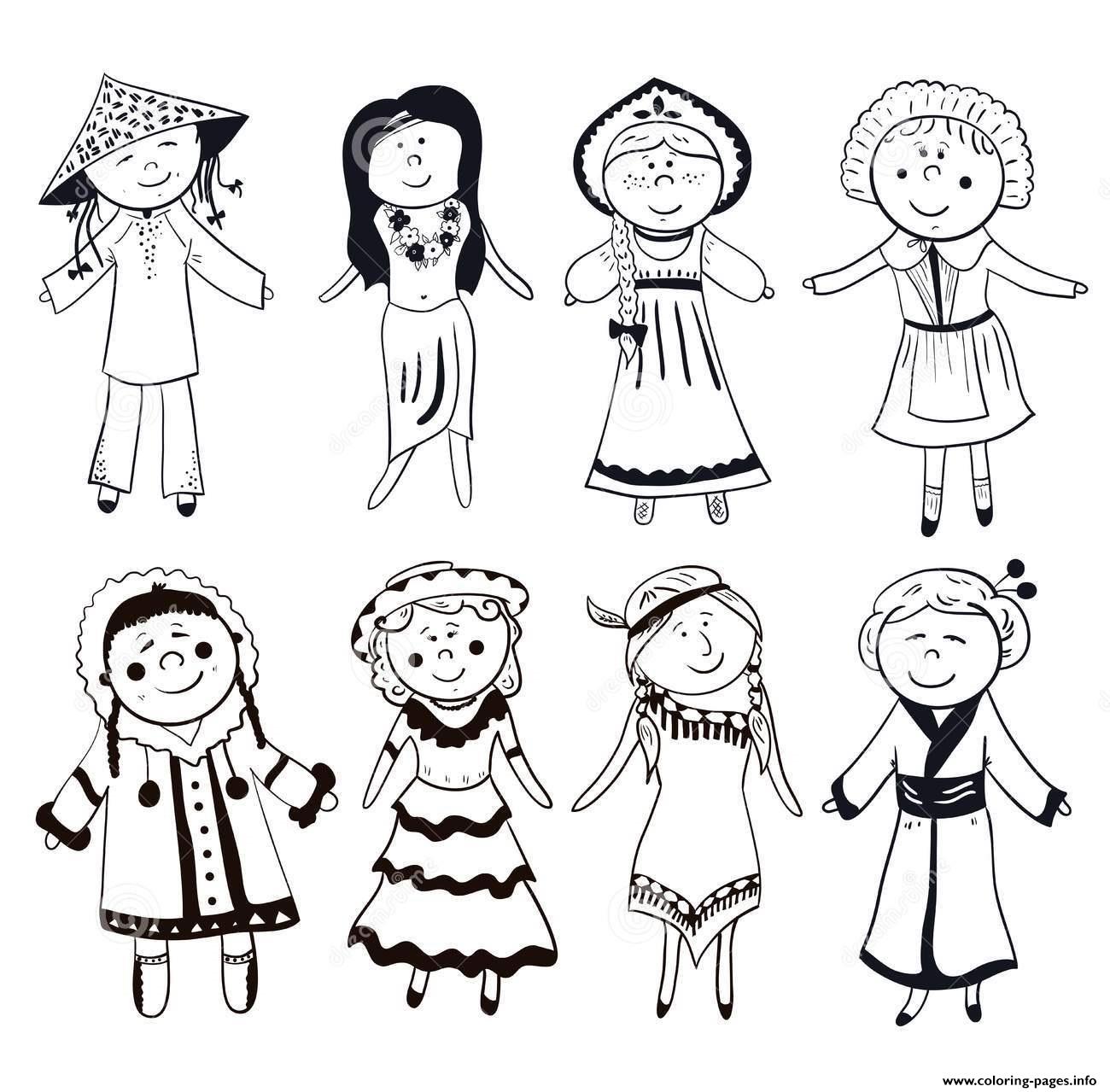 vietnamese traditional dress vietnam black and white coloring pages