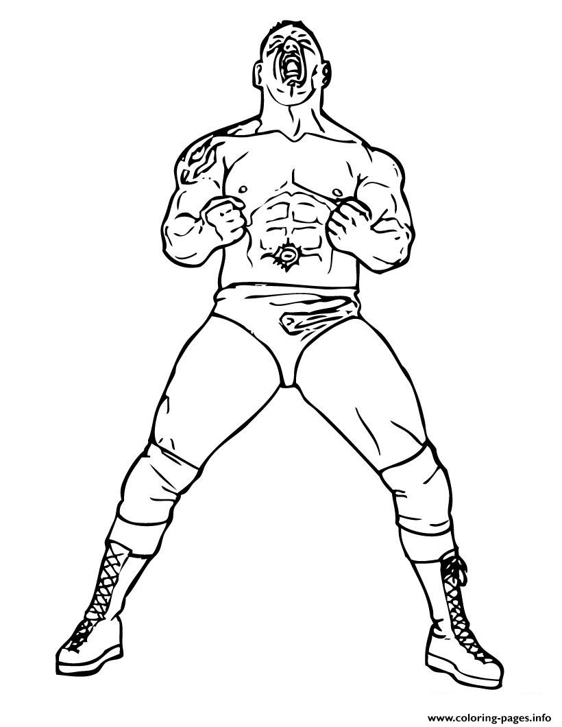 Gambar Wwe Wrestling Finn Balor Coloring Pages Printable Pdf Di Rebanas 