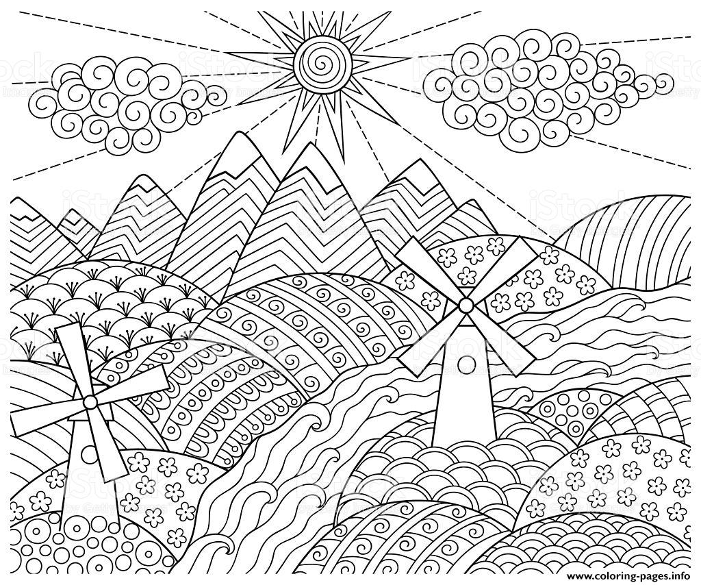 doodle pattern fun world coloring pages