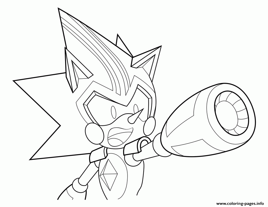 classic Sonic Sega coloring pages