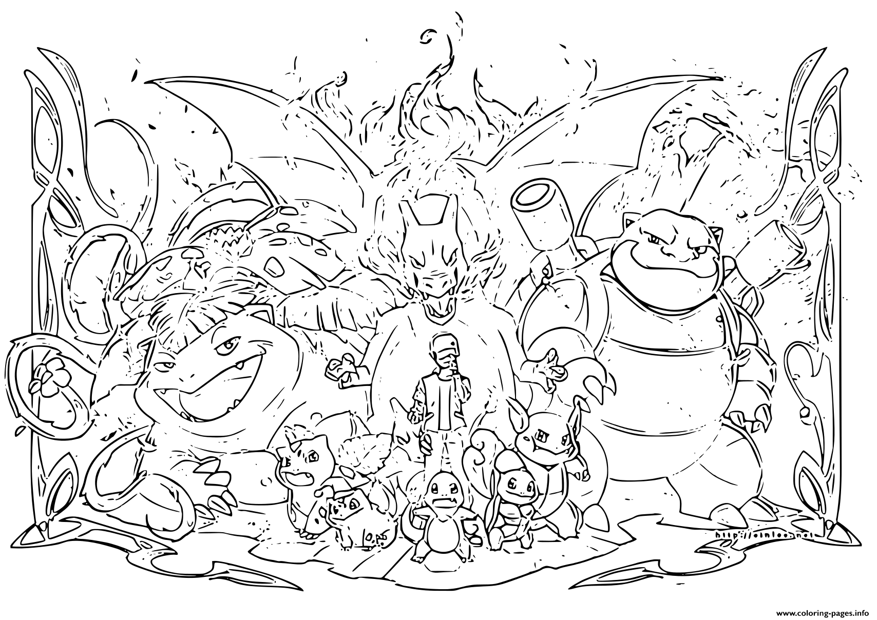 46 Pokemon Coloring Pictures Background Coloring Pages