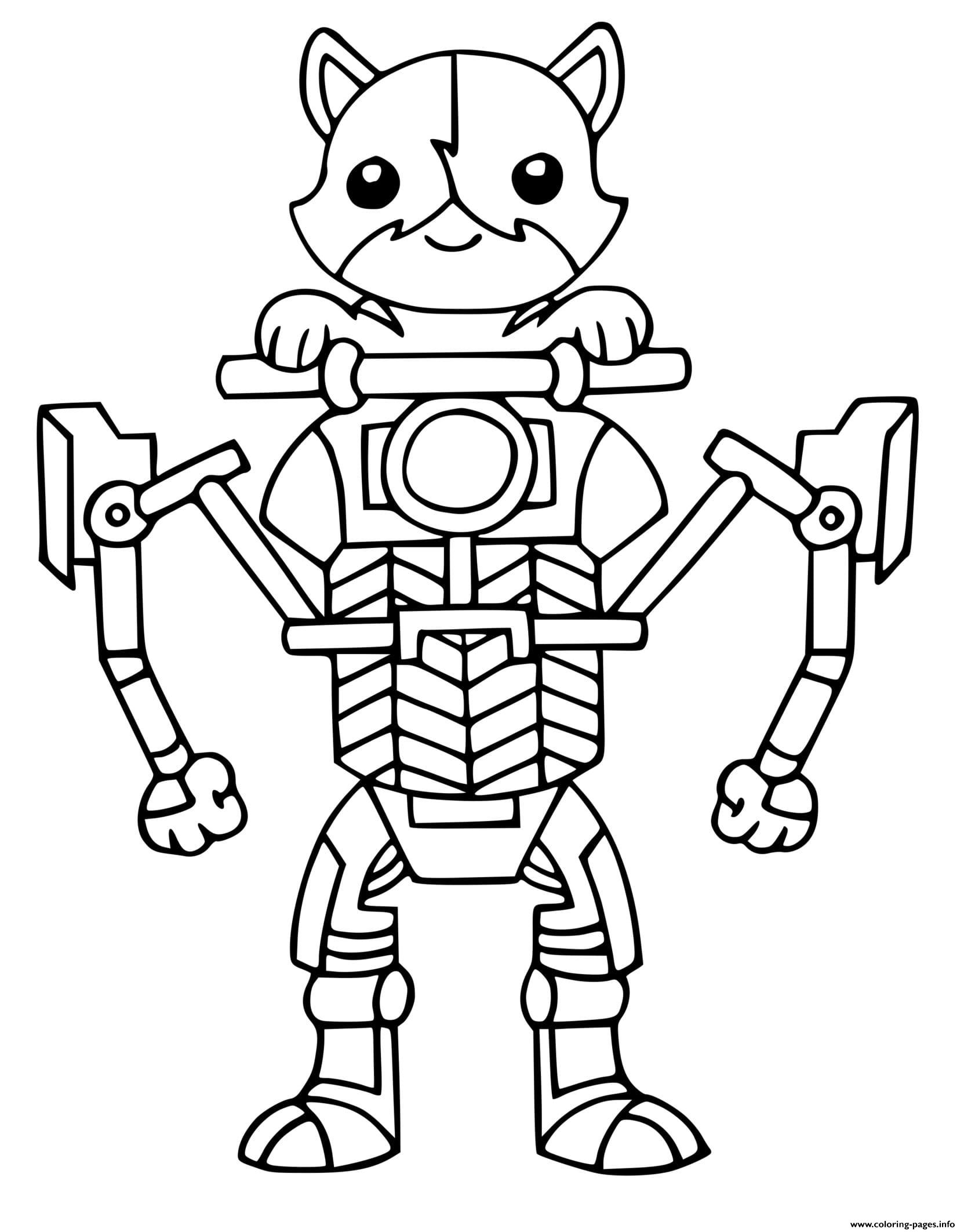 Fortnite Coloring Pages Meowscles Coloring Pages