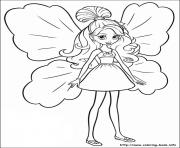 Printable barbie thumbelina 19 coloring pages