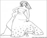 Printable barbie50 coloring pages