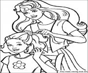 Printable barbie11 coloring pages
