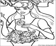 Printable barbie3 coloring pages