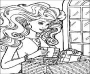 Printable barbie21 coloring pages