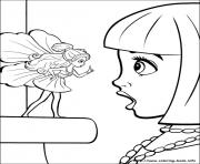 Printable barbie thumbelina 24 coloring pages