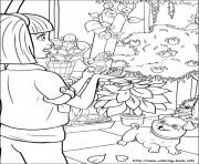 Printable barbie thumbelina 28 coloring pages