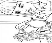 Printable barbie thumbelina 07 coloring pages