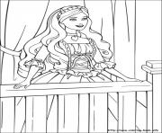 Printable barbie princess 06 coloring pages