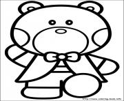 Printable hello kitty 48 coloring pages