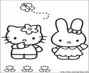 Printable hello kitty 06 coloring pages