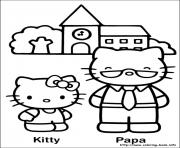 Printable hello kitty 19 coloring pages