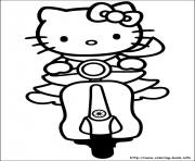 Printable hello kitty 42 coloring pages