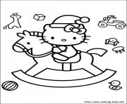 Printable hellokitty christmas 07 coloring pages