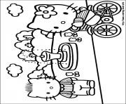 Printable hello kitty 30 coloring pages