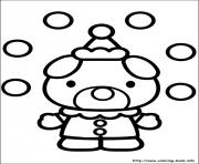 Printable hello kitty 44 coloring pages