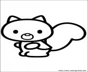 Printable hello kitty 50 coloring pages