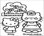 Printable hello kitty 23 coloring pages