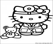 Printable hello kitty 38 coloring pages