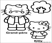 Printable hello kitty 24 coloring pages