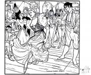 Printable adult toulouse lautrec chilperic coloring pages