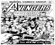 Printable adult avengers couverture coloring pages