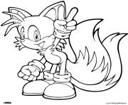 Printable peace from sonic friend coloring pages