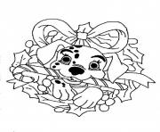 Printable dalmation disney for christmas coloring pagebd67 coloring pages