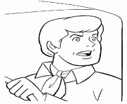 Printable shocking fred scooby doo 88e4 coloring pages