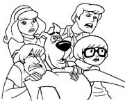 all scared but scooby doo a4b0 coloring pages