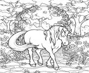 Printable mythical horse sb0e5 coloring pages