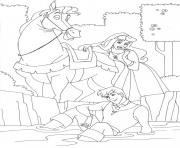Printable aurora and the prince riding a horse 4e96 coloring pages