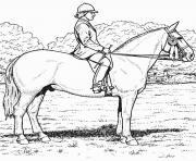 Printable derby horse s7e91 coloring pages