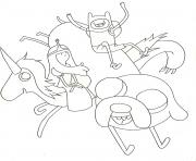 Printable awesome adventure time s6e4e coloring pages
