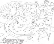 Printable kids adventure time sdedb coloring pages