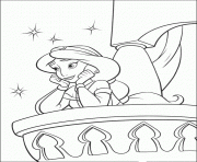 Printable jasmine in the balcony disney sd44a coloring pages