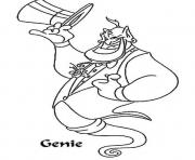 Printable aladdin s genie584b coloring pages