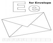 Printable e for envelope alphabet s freecc85 coloring pages